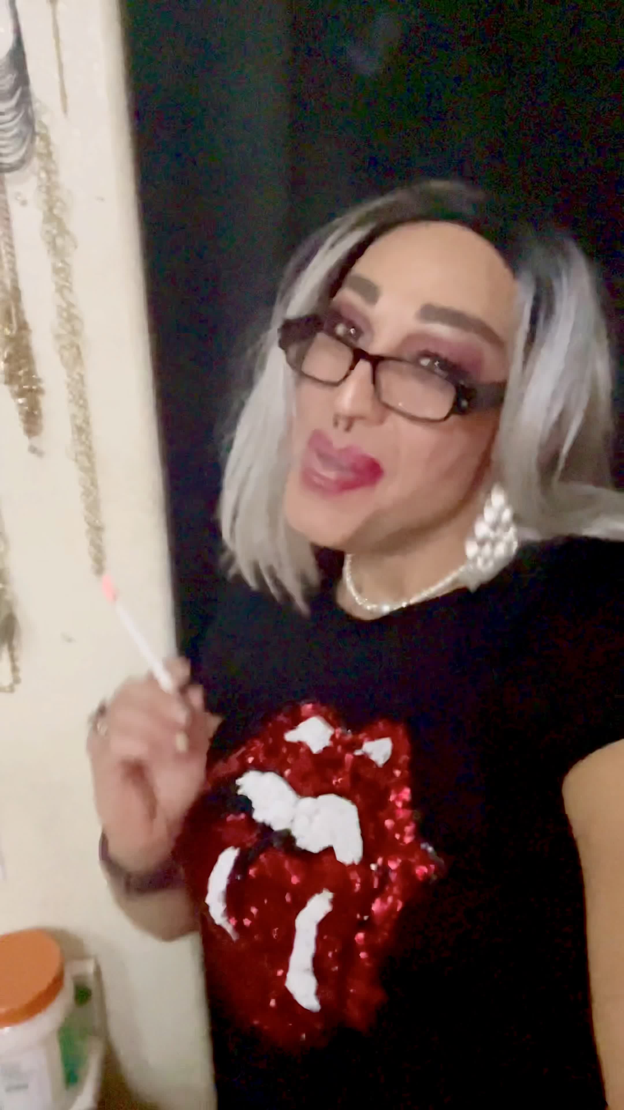 Marilyn Smoking Fetish Cock Tease